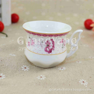 CE EU CIQ EEC FDA LFGB Certificates Porcelain Soup Cup